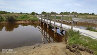 Smalle bruggetjes voor de fietsers
