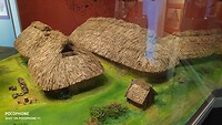 Viking woning: langhus