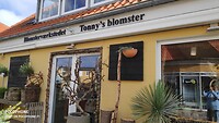 en ik heb hier een bloemenwinkel