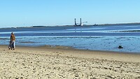 we staan aan de Waddenzee