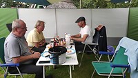 bbq op de camping