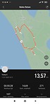 Rondje fietsen over het strand