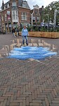 3D tekeningen op straat