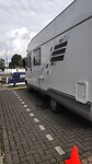 We staan een nachtje bij de jachthaven van Sneek