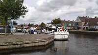 Uitzicht vanuit de camper