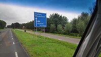 we naderen Sloten, de 4e stad op de tocht