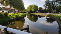 haven Bolsward bij de stadsgracht