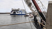 je kunt hier oversteken naar Vlieland en Terschelling