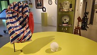 de handschoen en de bal