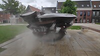 de fontein is prachtig