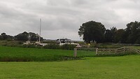 de boten varen langs