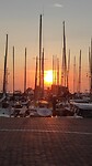 zonsondergang Urk