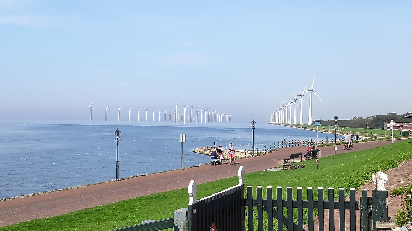 windmolens bij de Westermeerdijk