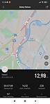 de echte tocht via de app