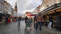 zaterdagmiddag: het is marktdag