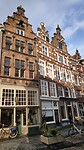 De Groenmarkt met mooie huizen