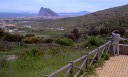 uitzicht op Gibraltar en Afrika