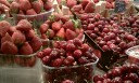 vers fruit op de Boquería markt