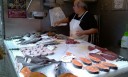 verse vis op de markt in Málaga