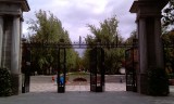 een van de vele ingangen Retiro park