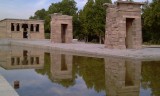 Tempel van Debod, midden in Madrid