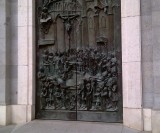 deur kathedraal Madrid