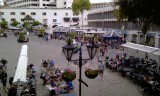 het centrale plein in Gibraltar