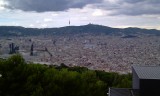 uitzicht op Barcelona