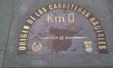 km. tegel 0 op de Puerta del Sol
