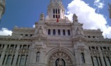 het voormalig postkantoor aan de Plaza de Cibeles