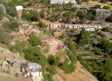 uitkijkppunt in Grazalema met deel middeleeuws pad