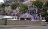 het centrale plein in Gibraltar