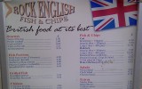 en natuurlijk de Britse fish and chips