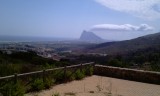 Gibraltar vanaf een mirador bij San Roque