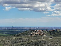 Valencia vanuit de heuvels gezien