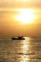 Sunset in Cambodia
