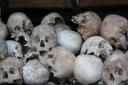 Schedels bij de ''Killingfields''
