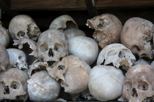 Schedels bij de ''Killingfields''