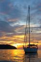 De zeilboot van Hans en Annelies