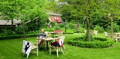 Heerlijk in de tuin