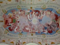 Moderne plafondschilderingen