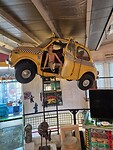 what does this car do hanging on the ceiling