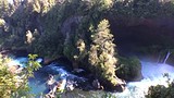 Salto de agua Huilo Huilo