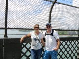 On the bridge