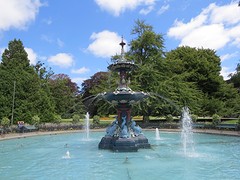 Peacock Fountain