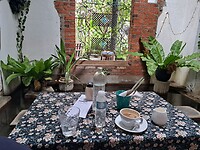 Zen café-leuke sfeer-bali achtig