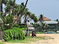 Verlaten strand