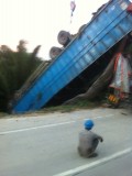 Hitchhiking is maybe not that safe ...