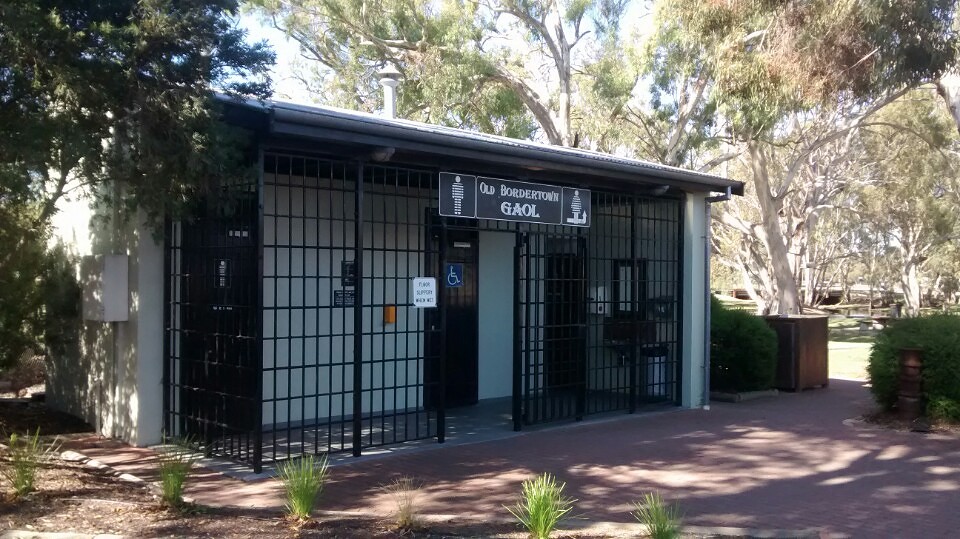 Former jail, now functions as a toilet