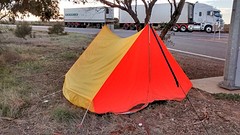 Relaxed camping environment